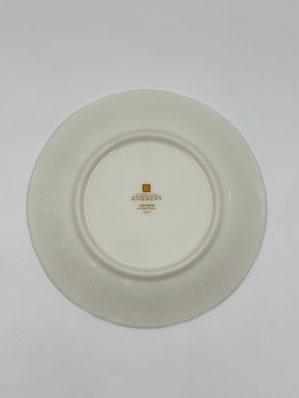 Тарелка 16см с розовой каймой Givenchy by Yamaka