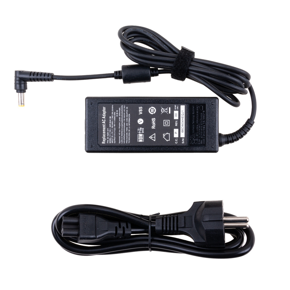 Блок питания для ноутбука Acer 19V, 3.42A, 65W (5.5*1.7)