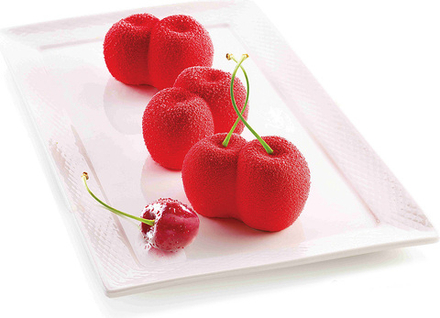 Форма для запекания Silikomart Forma do ciastek Rosso Ciliegia, круглая, силикон