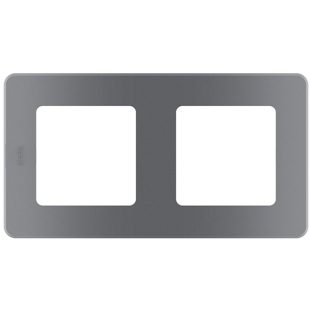 Рамка 2 поста дымчатый Inspiria Legrand