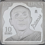 ИСПАНИЯ, 2023, 10 ЕВРО [СЕРЕБРО]