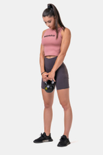 Велосипедки High-waist Fit & Smart biker shorts 575 Каштановые