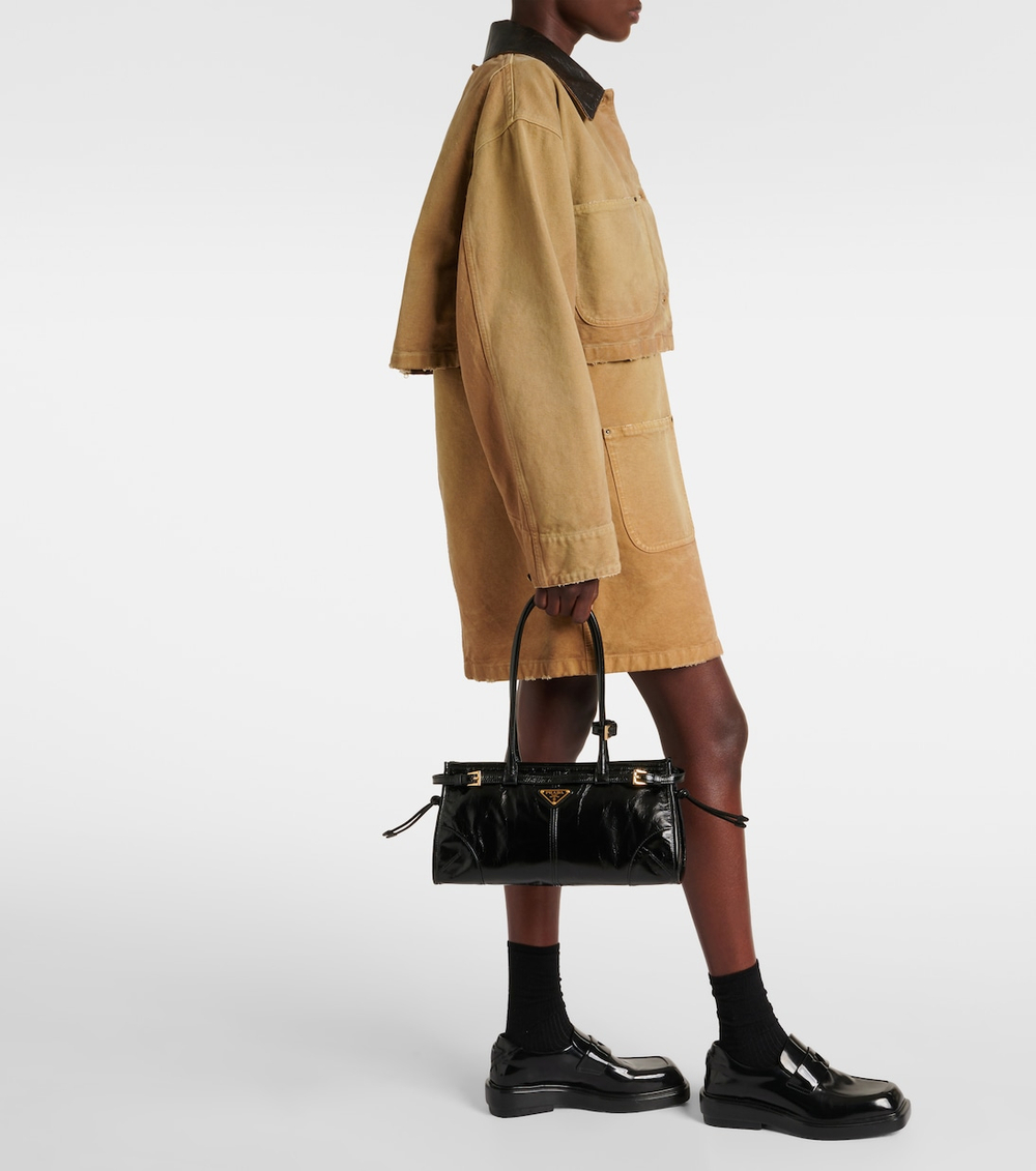 Сумка Prada Bonnie Medium Leather Shoulder "Black"