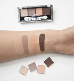 LuxVisage Тени для век Glam Look 4-х цветные тон 4 Лиловая