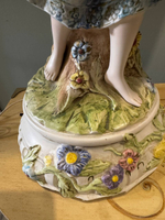 Винтажные настольные лампы Каподимонте.(Capodimonte)