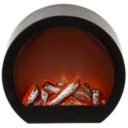 GAEM Изделие декоративное "Камин", L20 W9 H18 см, (подсветка, USB, 3xАА не прилаг.)