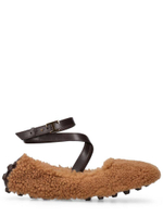 TOD'S | 10mm Shearling ballerina flats