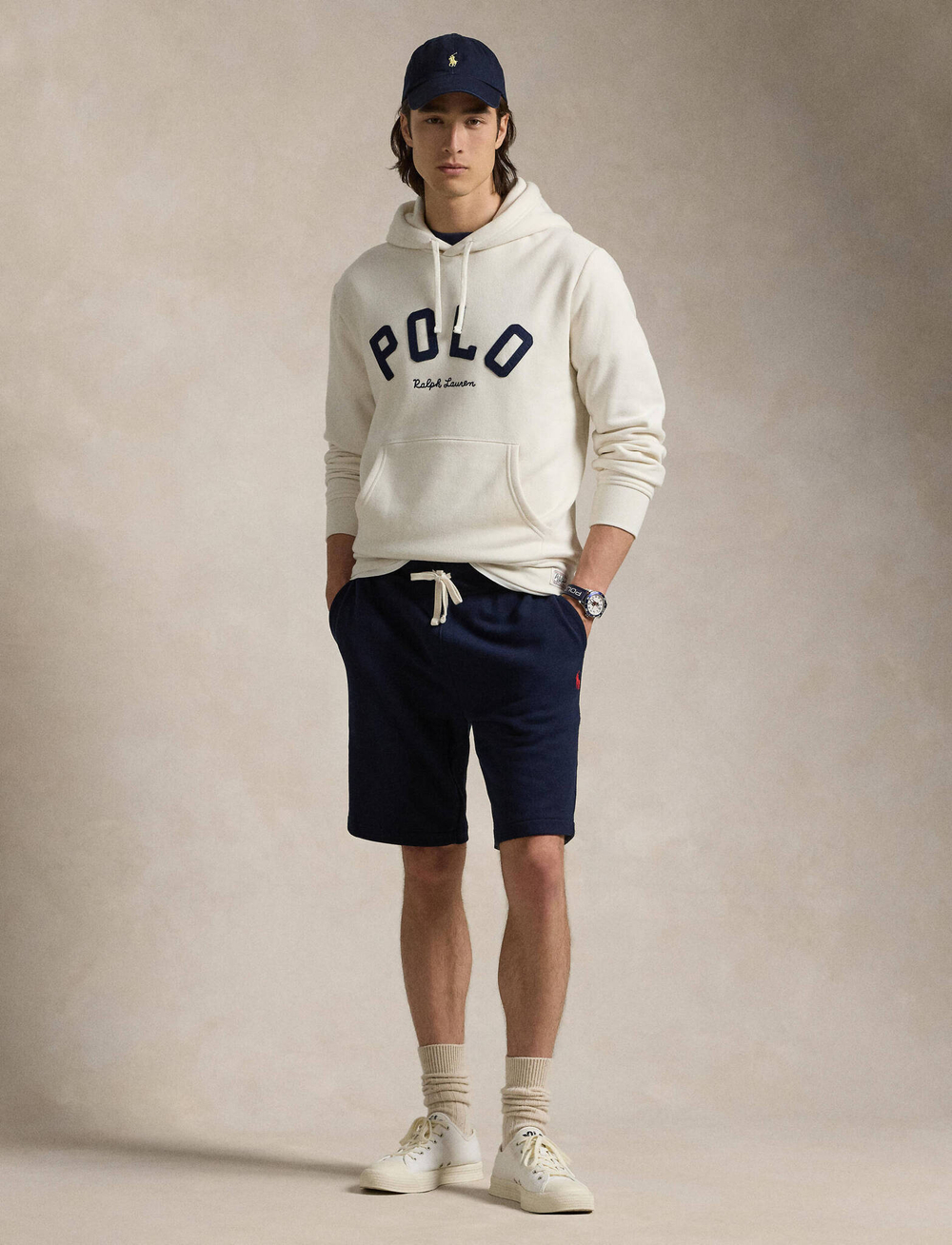 Худые POLO RALPH LAUREN - экрю(710952040)