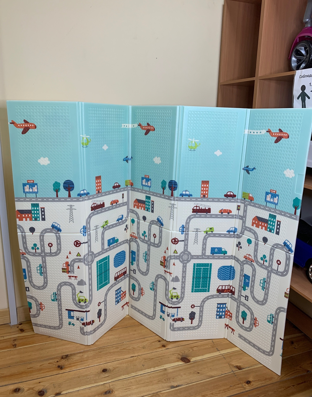 Детский складной коврик 150*200 №001