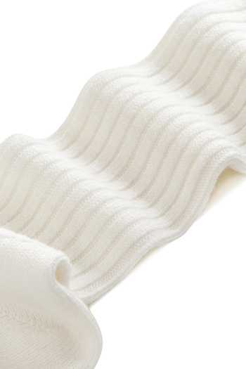 Носки длинные с добавлением шерсти Айвори