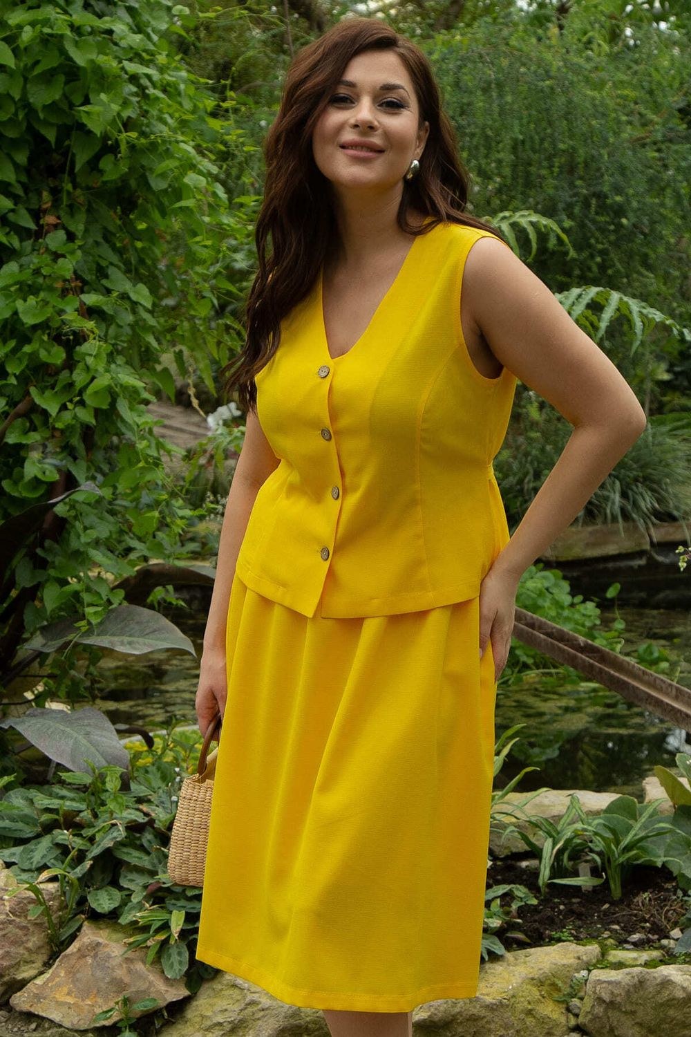 Костюм Жанет (желтый) К13459-9М LT Collection