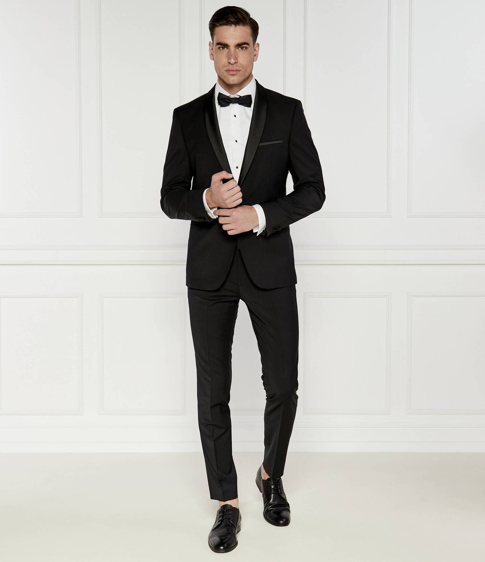 Рубашка H-HANK-TUX3-231 BOSS BLACK - белый(50512922)