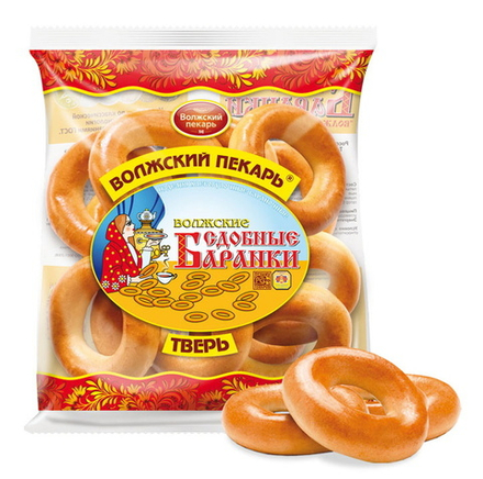 Баранки "Волжский пекарь" Сдобные 500г.