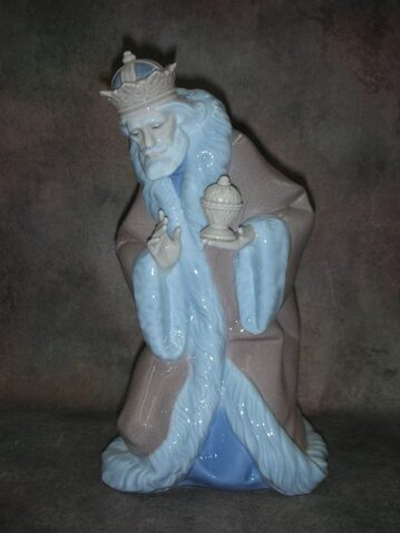 Статуэтка. Фарфор. Король Мельхиор. Lladro. Испания