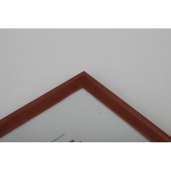 Фоторамка Image Art С18 20х20 деревянная из сосны, цвет красное дерево, вставка стекло