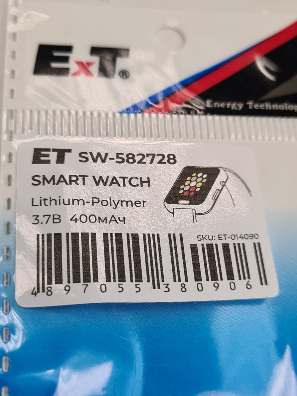 Аккумулятор ET SW-582728