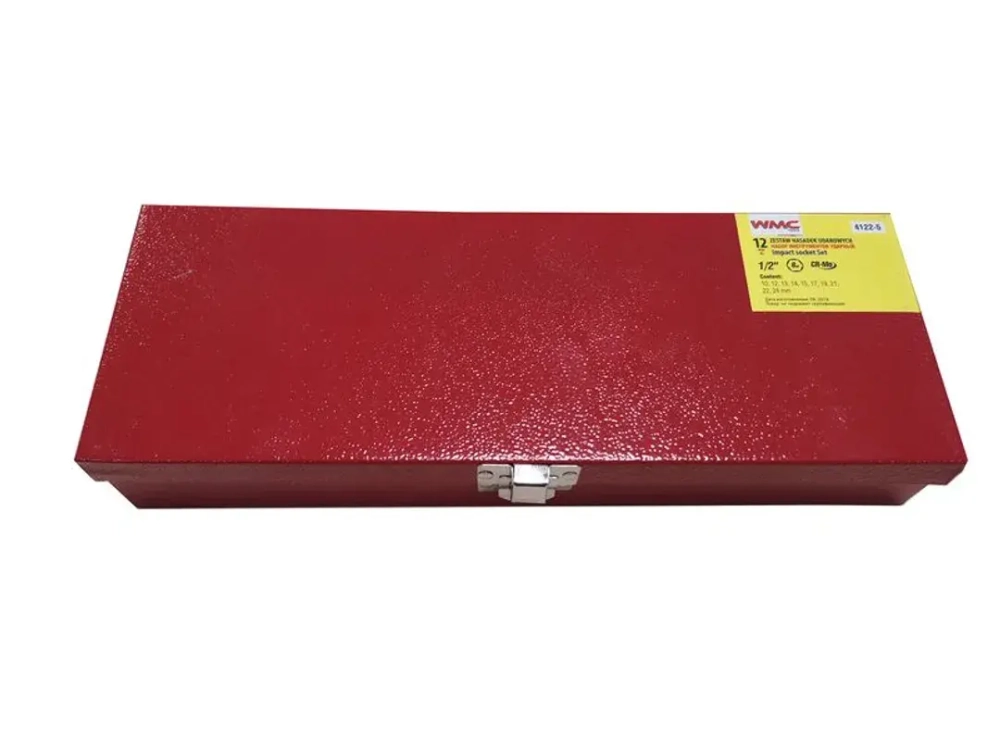 Набор инструментов ударных 12пр. 1/2''(6гр.)(10-24мм) WMC TOOLS WMC-4122-5