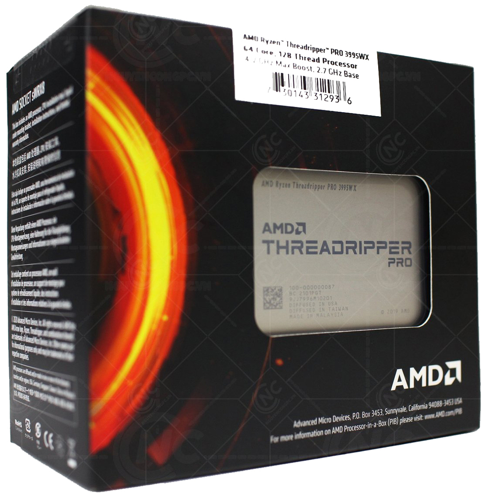 Процессор  AMD Threadripper PRO 3995WX