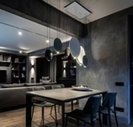 Pendant design lamp Cosmos by Vibia (Black)