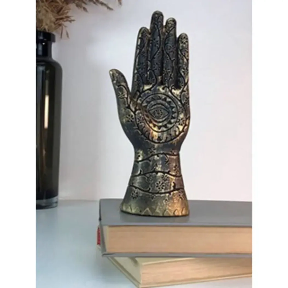 Статуэтка Хамса, 21 см (ант. золото, гипс)