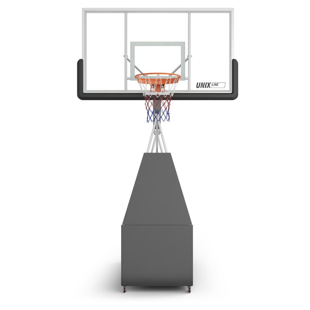 Баскетбольная стойка UNIX Line B-Stand-PC 72&quot;x42&quot; R45 H120-305 см