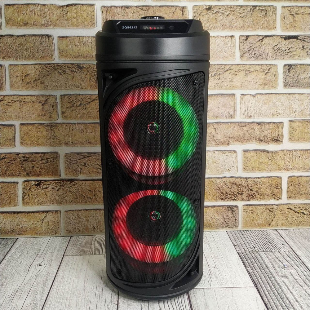 Беспроводная колонка BT Speaker ZQS-6212 караоке