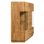 Шкаф с витриной Parma-21 из массива дуба