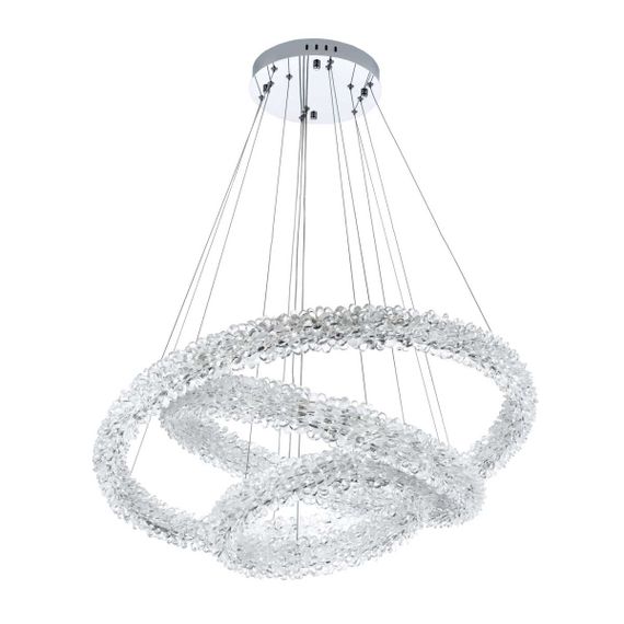 Подвесная светодиодная люстра Modelux Modestyle MS.5002.800.600.400 CR