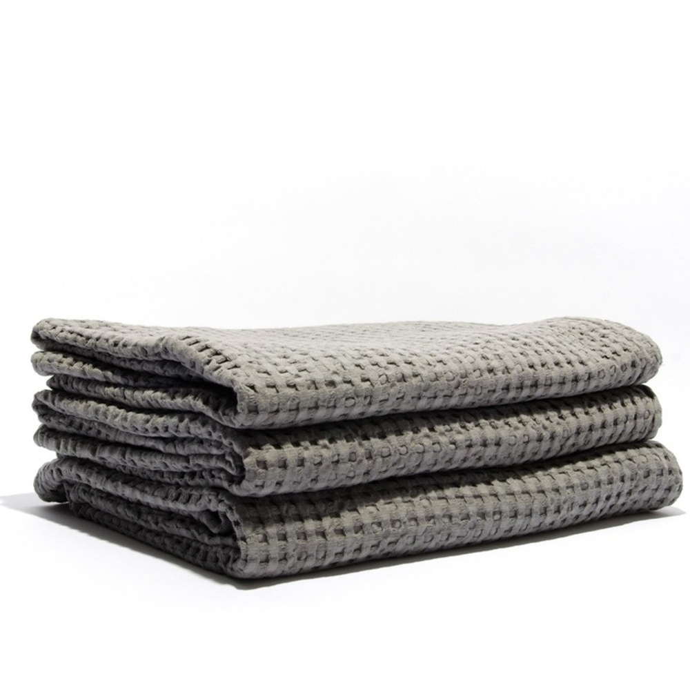 Полотенце 200x220 Abyss & Habidecor Pousada темно-серое