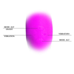 Перезаряжаемый вибромассажёр Amour (Цвет: лиловый)