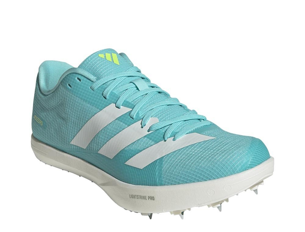 Шиповки беговые adidas Adizero Long Jump U Голубо-Белые