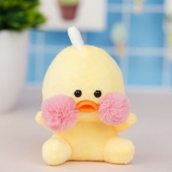 Мягкий брелок уточка Lalafan,10 см