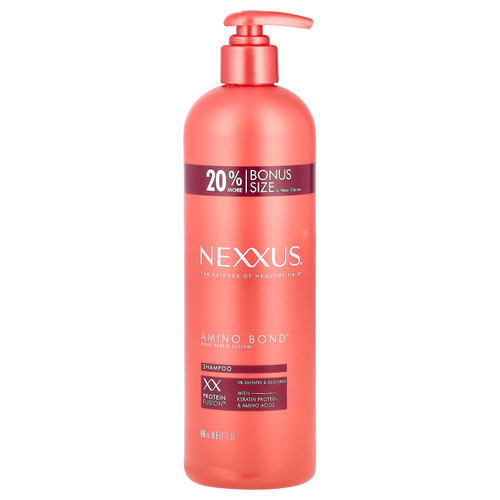 Nexxus, Шампунь Amino Bond ™, для всех типов поврежденных волос, 488 мл (16,5 жидк. унц.)