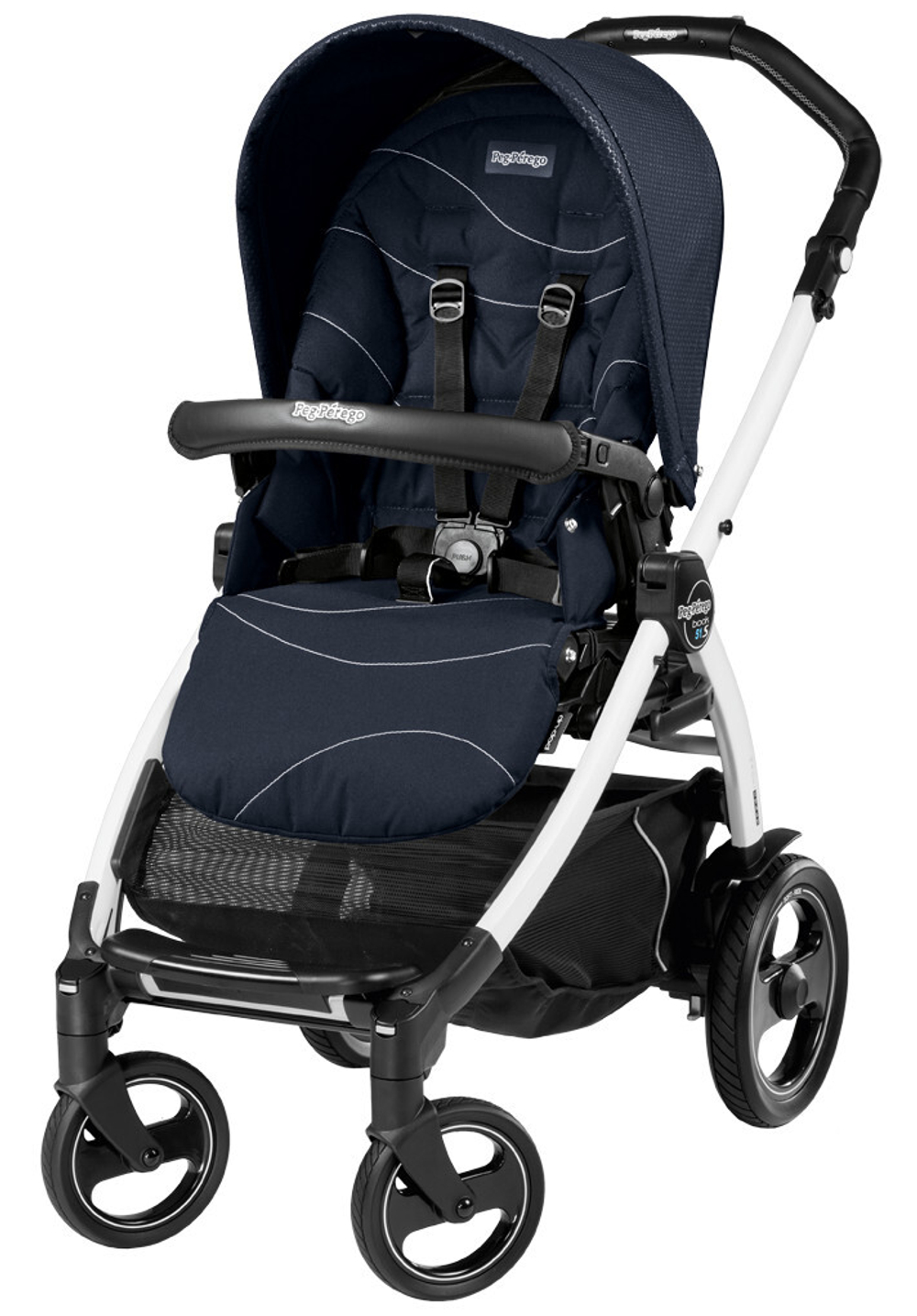 Прогулочная коляска Peg Perego Book 51 S Pop Up Sportivo (шасси White/Black)