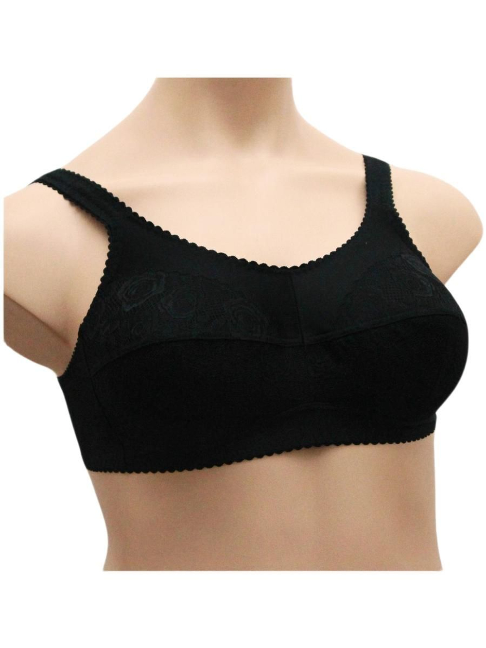 Бюстгальтер для фиксации экзопротеза молочной железы Valeria 0790 цвет черный р. 95F