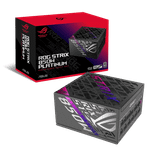 Блок питания ASUS  850W, ROG Strix 850W Platinum, Full Modular, 80+ PLATINUM, ROG-STRIX-850P-GAMING