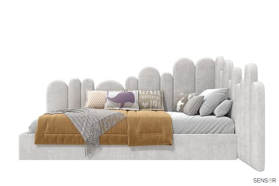 Кровать угловая Савоярди Форма kids - разноуровневая