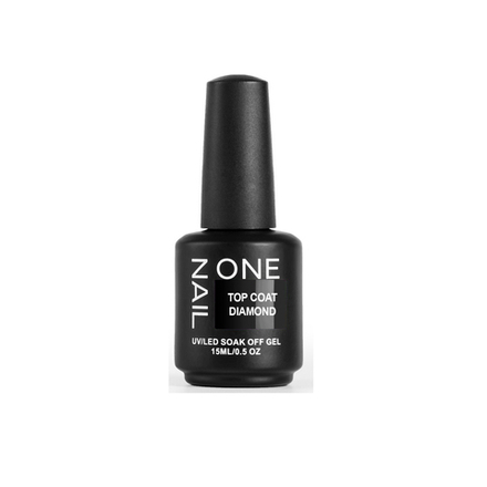 OneNail Top Coat Diamond - Топ без липкого слоя без UV-фильтра для гель-лака, 15мл