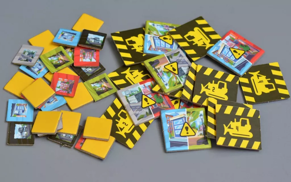 Настольная игра "Потрясающий город" Тактика и логика.