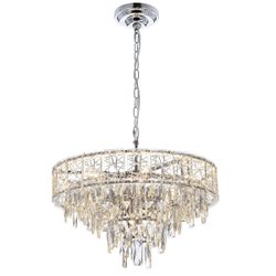 Citilux SAGRADA CL317251 Люстра хрустальная подвесная Хром