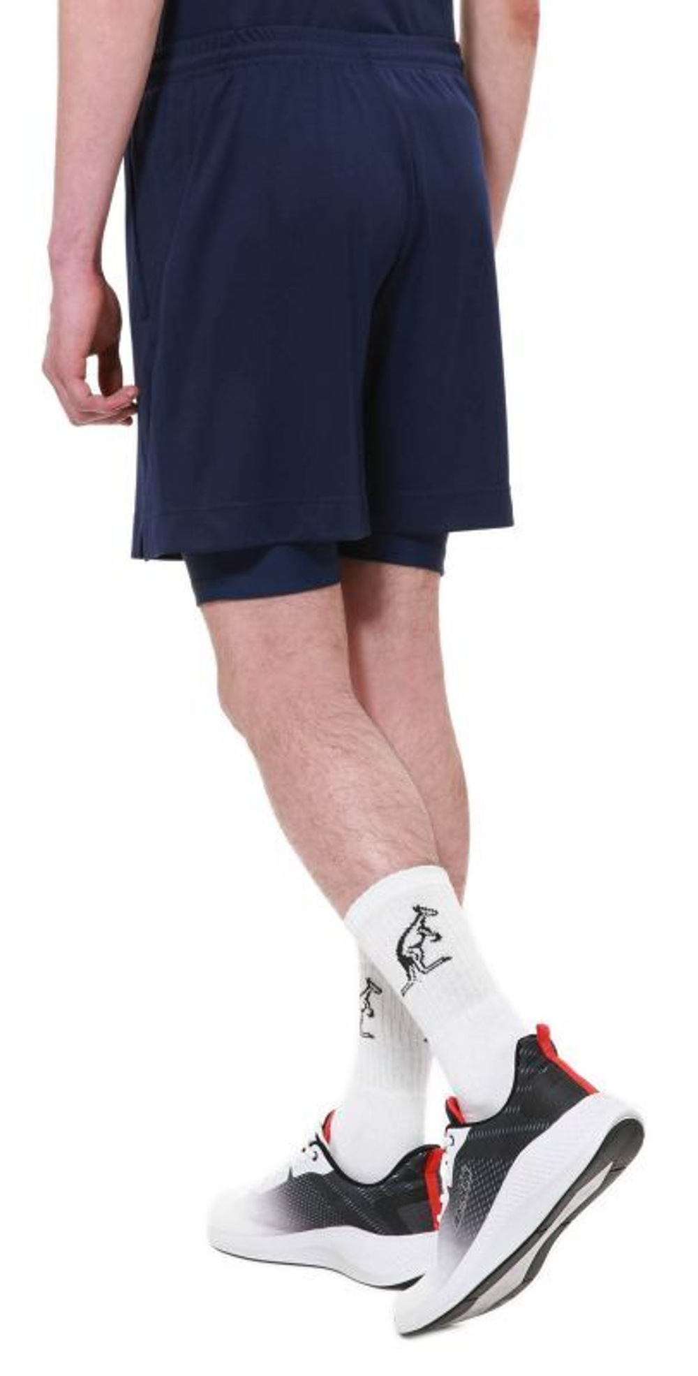 Мужские теннисные шорты Australian Ace Shorts with Lift - небесный