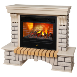 Электрокамин RealFlame Country 26 WT с очагом 3D Novara