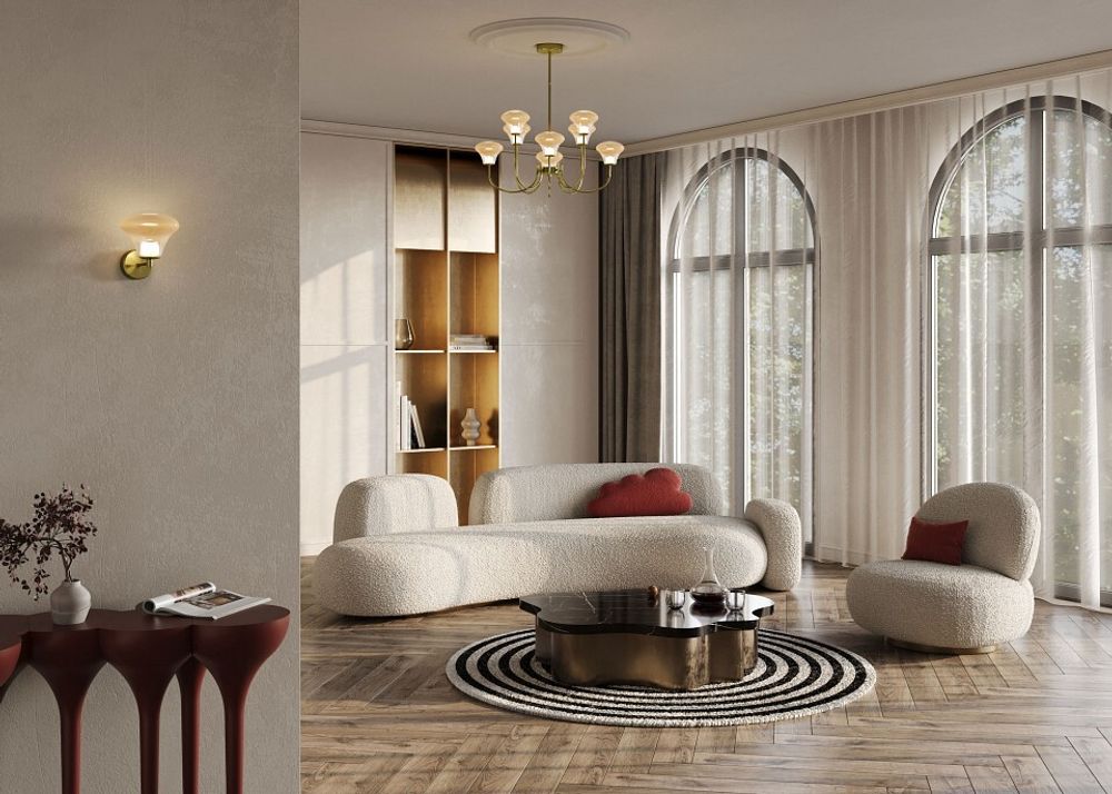 Люстра на штанге Maytoni Dynasty MOD402PL-L20BS3K