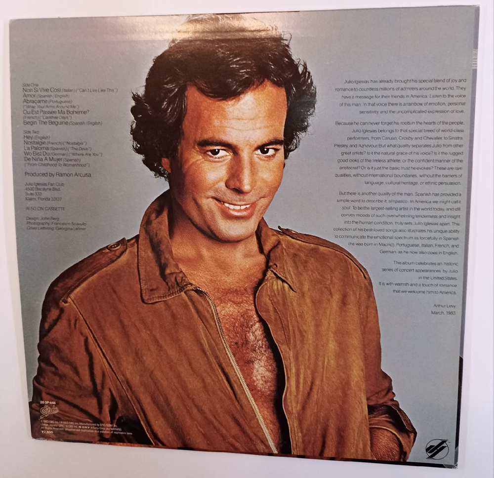 Julio Iglesias Julio (Japan 1983)