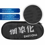 Пенал-футляр BRAUBERG 1 отделение органайзер полиэстер 22x9x5 см "Emotions" (2 штуки в упаковке)