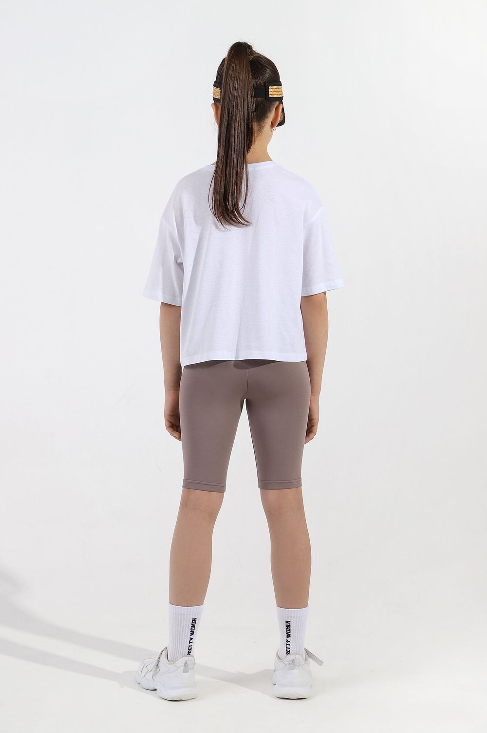 Бриджи для девочки №5 Виотекс КАПУЧИНО