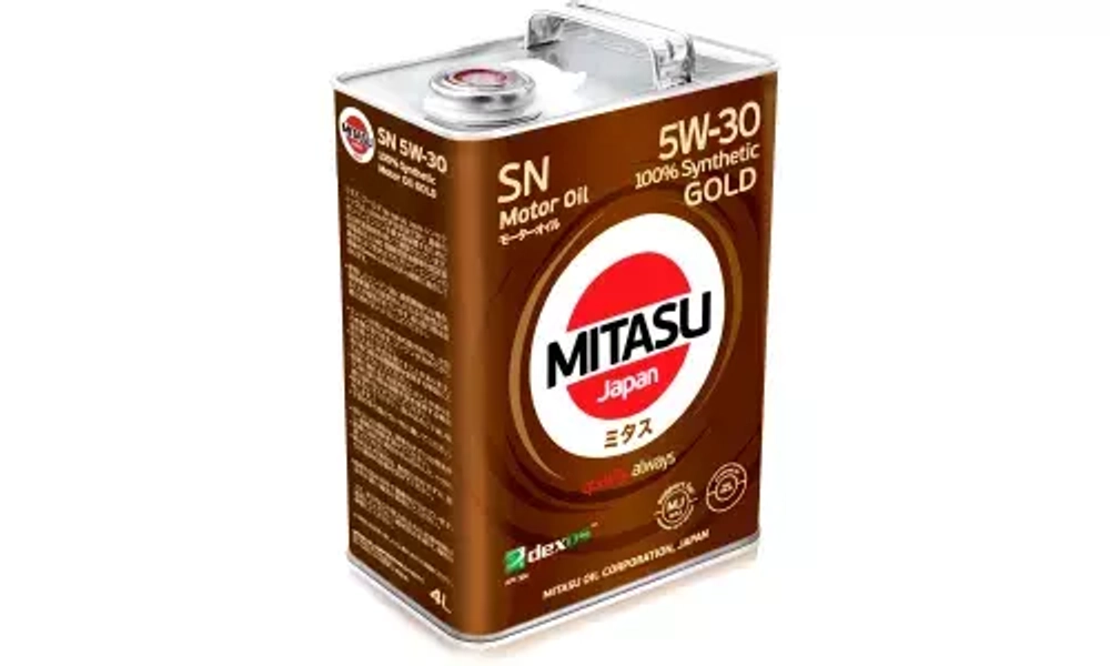 MITASU GOLD SN 5W30 4л синт.