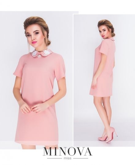 Платье 3093-пудра Minova Фото 1