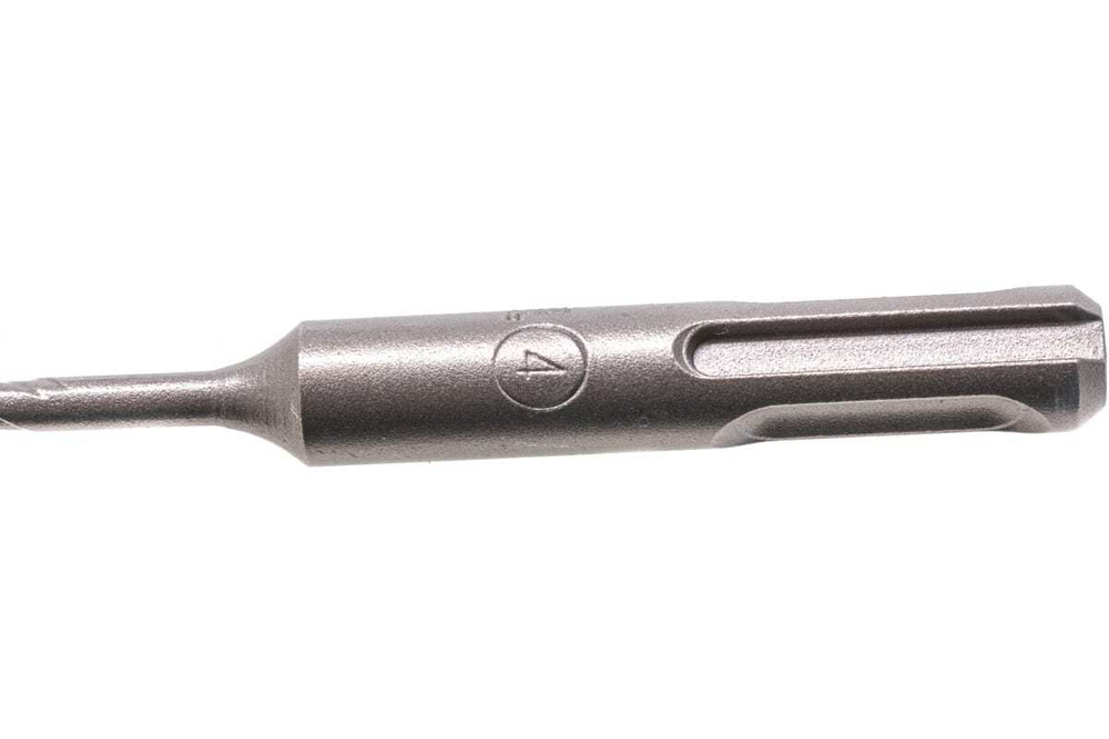 Бур по бетону, двойная спираль, Cobalt W-tip, Denzel