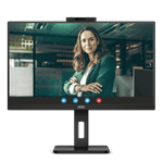 Монитор 23,8" AOC 24P3QW IPS 1920x1080 75Hz 4ms 300cd/m 1000:1 2xHDMI DP 4xUSB 3.2 2x5W WEB Камера